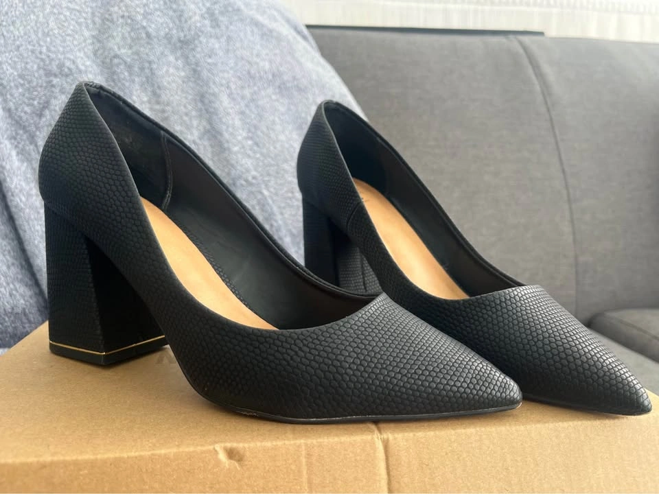 Black work shoes - US 9 - photo 2