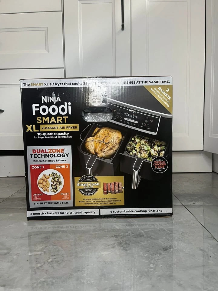 New Ninja Foodi Smart XL 2-Basket Air Fryer! - photo 2