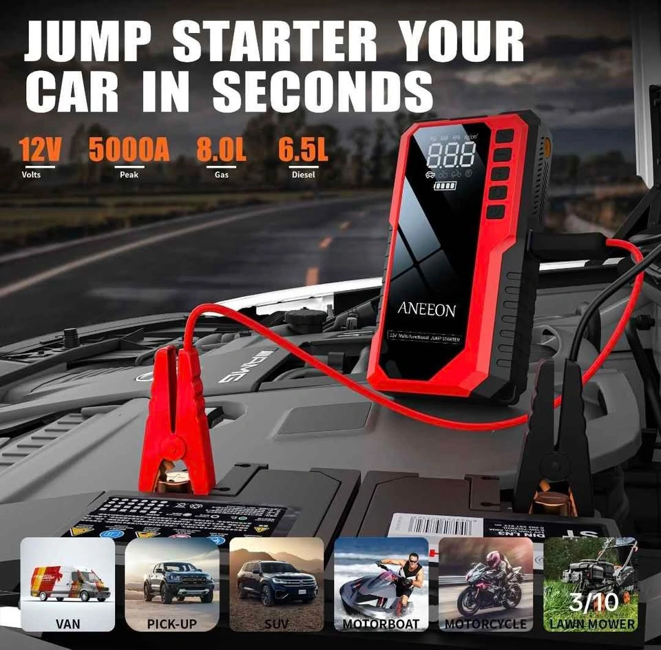 ANEEON Portable Car Truck Battery Jump Starter - photo 3