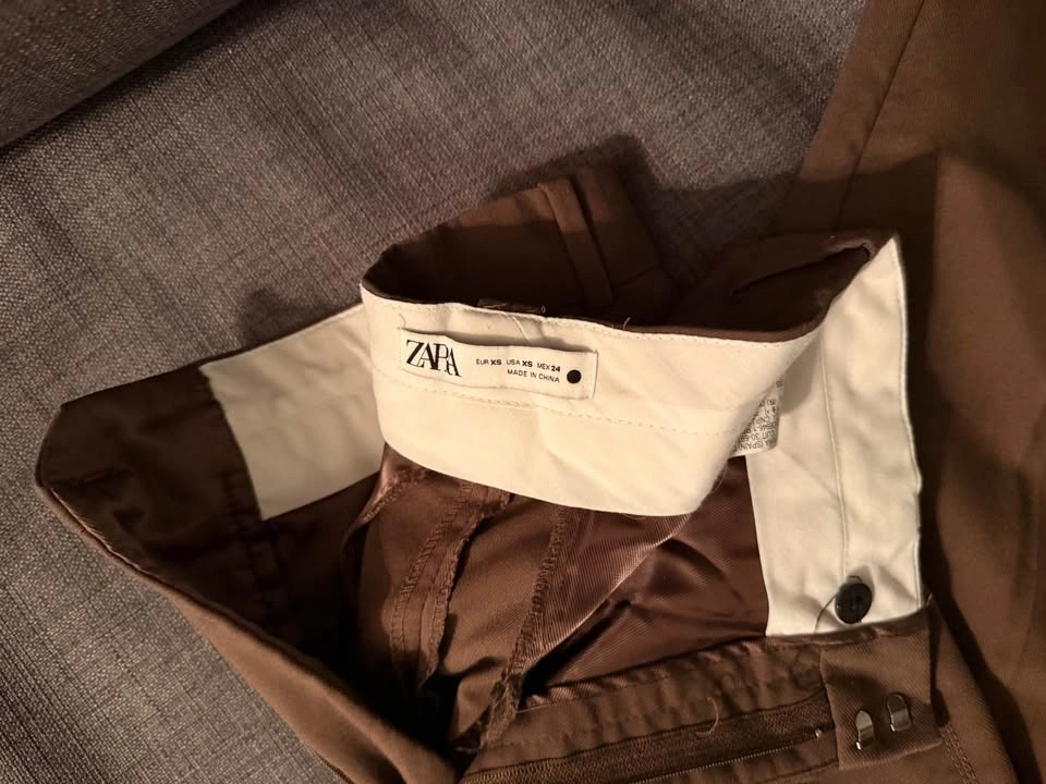 Zara Brown Dress Pants - Size XS - photo 2