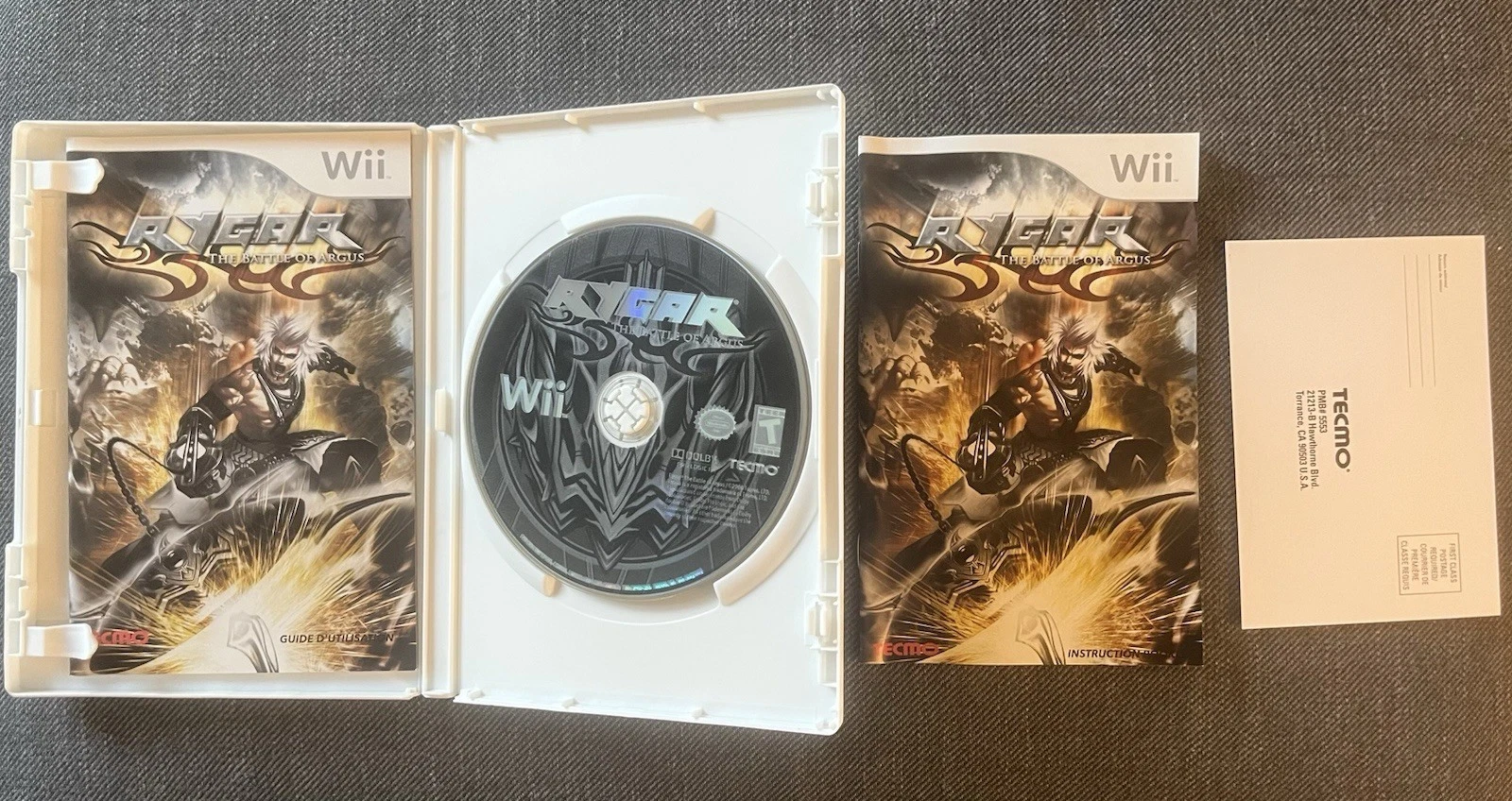 Nintendo Wii Game Rygar The Battle Of Argus CIB! Mint Classic!!! - photo 4