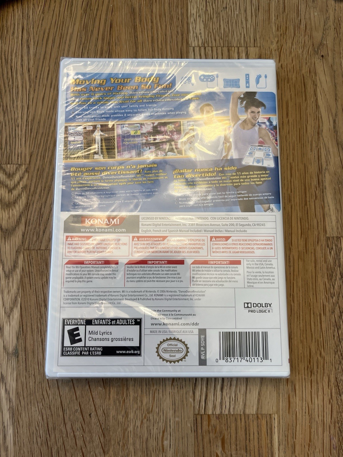 SEALED Dance Dance Revolution Wii Game (NEW Nintendo Wii, 2010) - photo 4