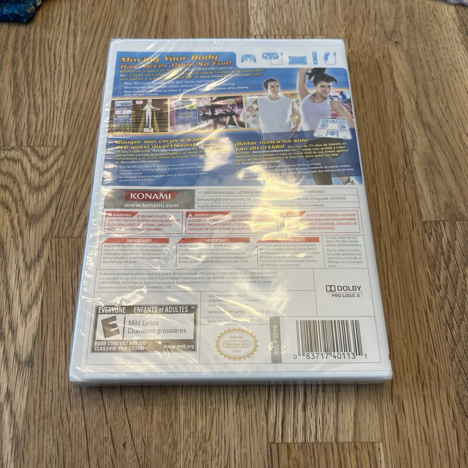 SEALED Dance Dance Revolution Wii Game (NEW Nintendo Wii, 2010) - photo 5