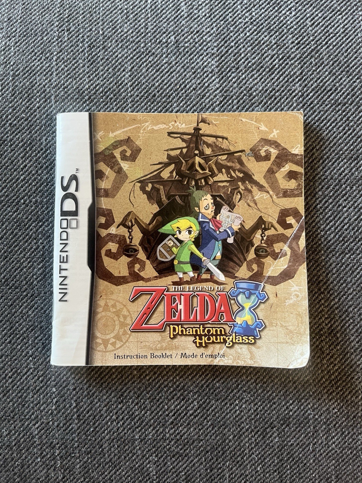 Legend Of Zelda: Phantom Hourglass (Nintendo DS) Manual