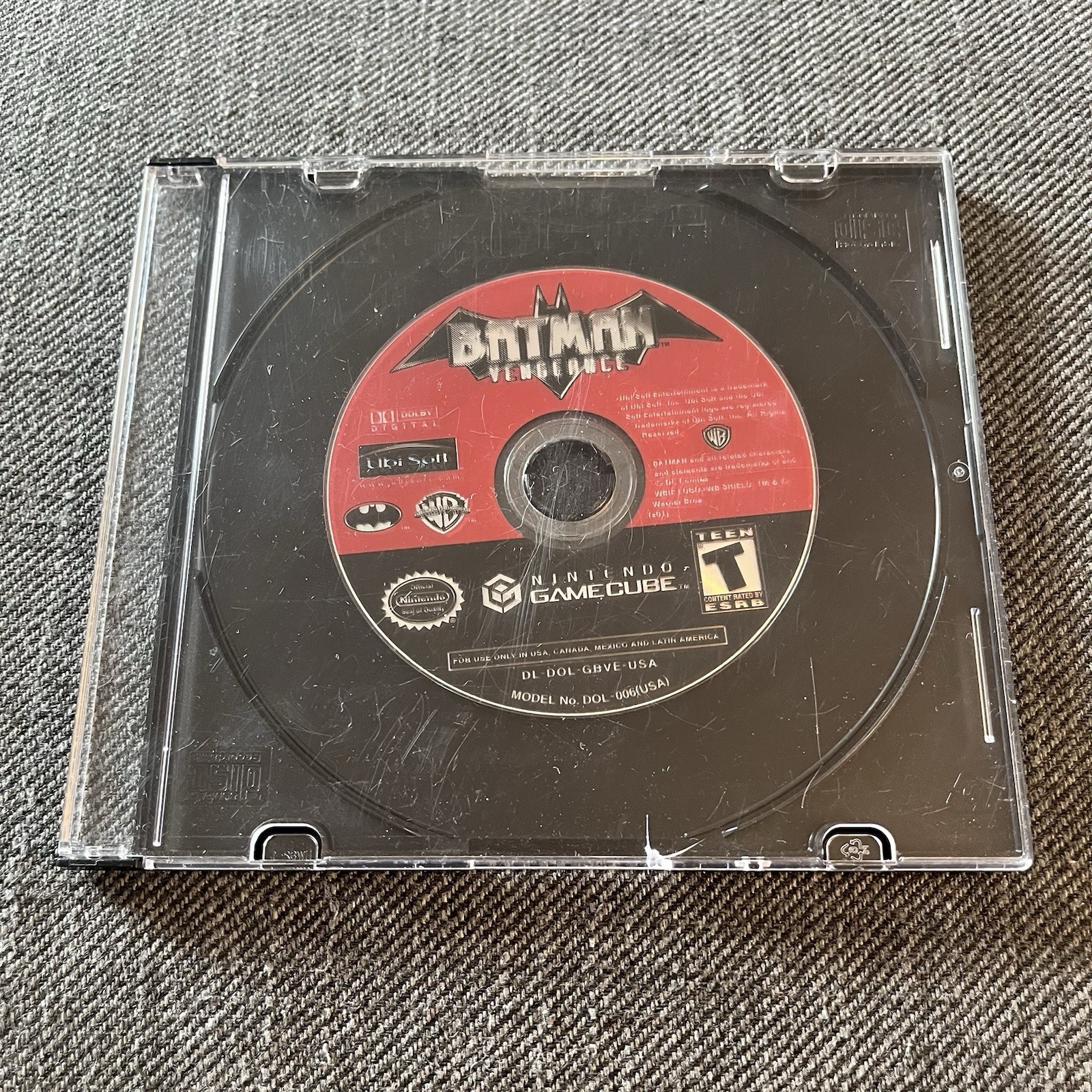Batman: Vengeance (Nintendo GameCube, 2001) Disc Only Tested Wor - photo 5