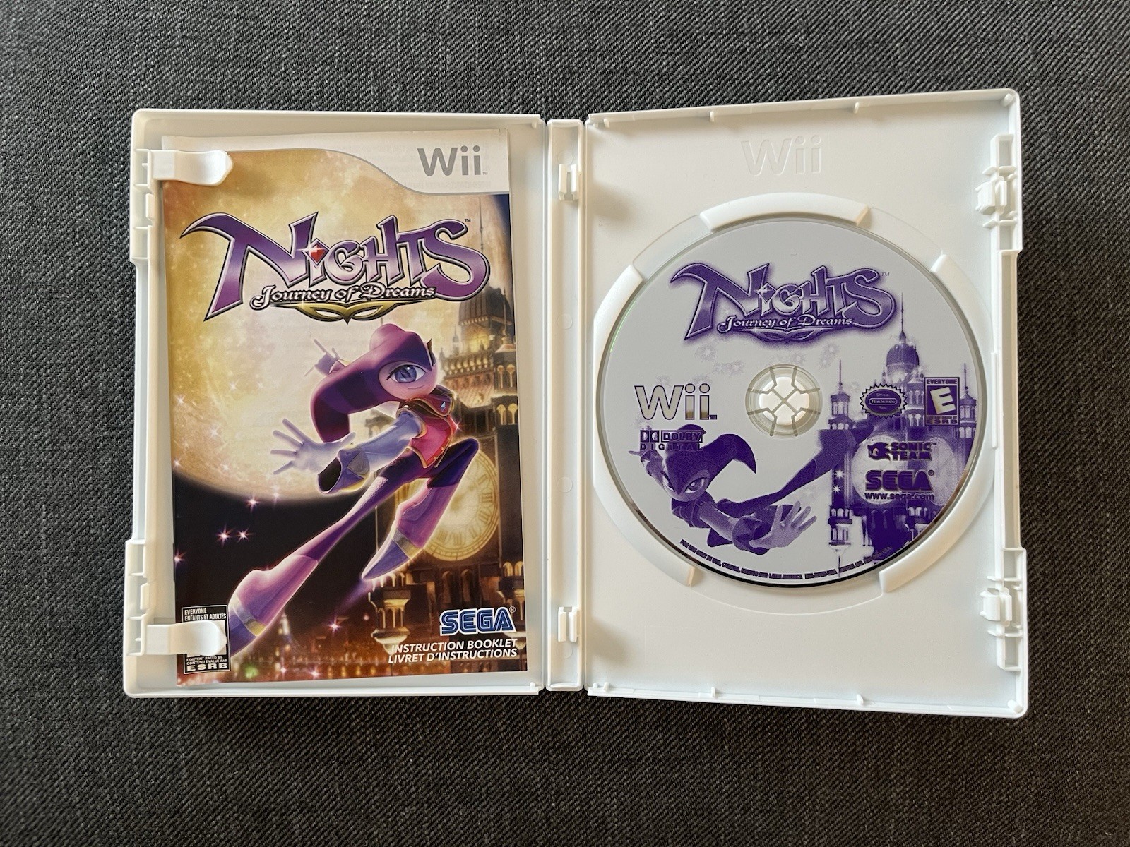 Nights Journey of Dreams Wii Used - photo 2