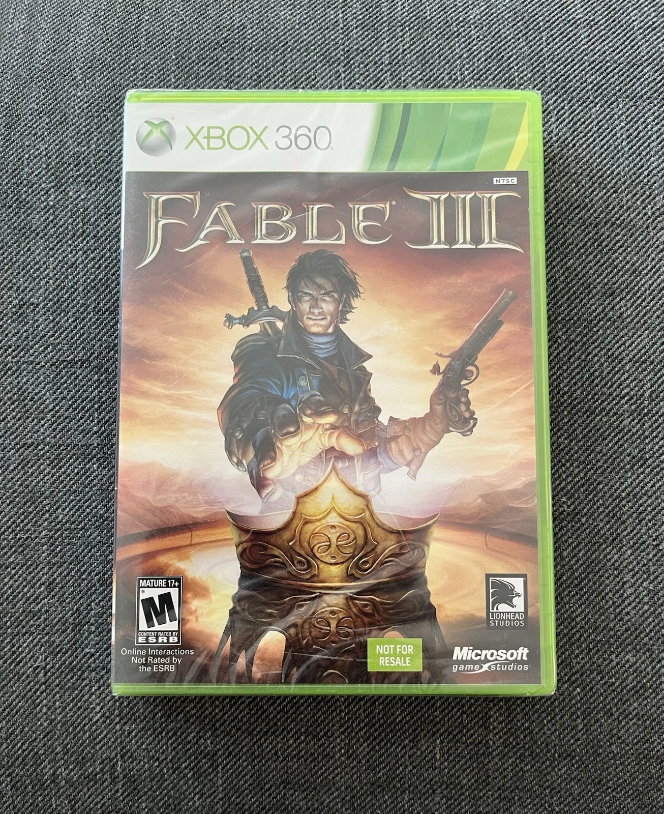 Fable III 3 Xbox 360 Brand New & Factory Sealed!