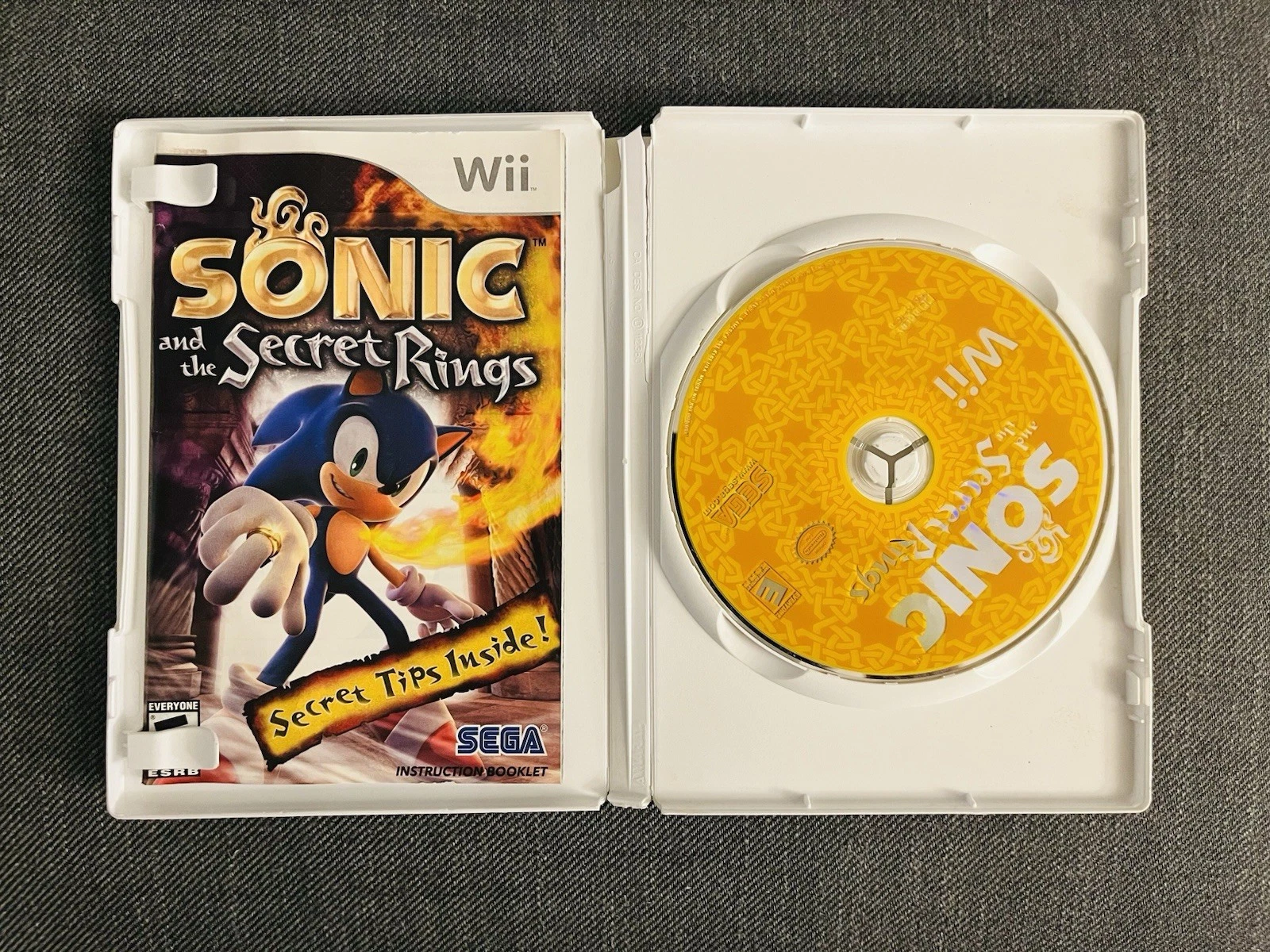 Sonic and the Secret Rings Nintendo Wii / Complete / Tested - photo 2