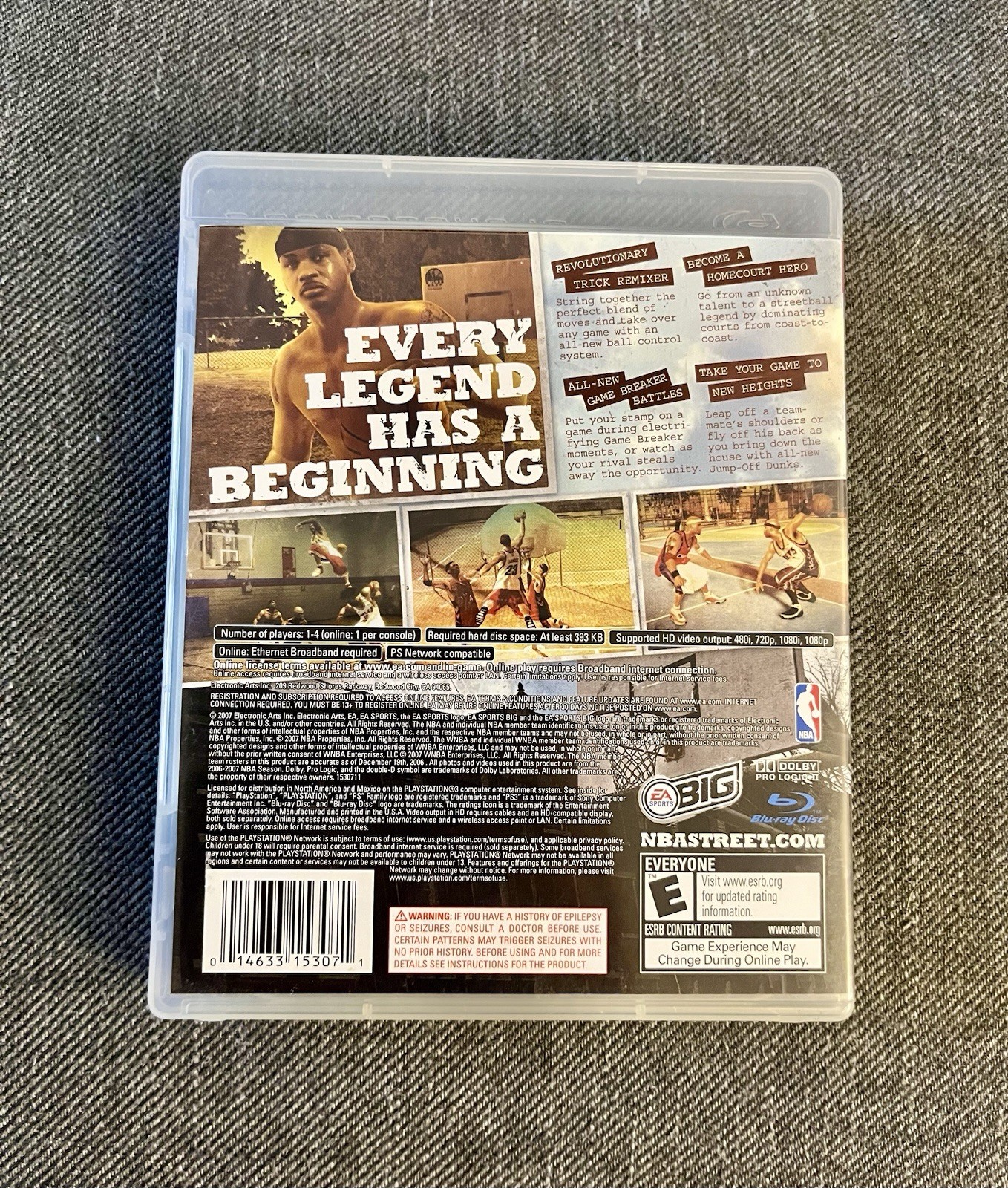 NBA Street Homecourt PS3 (2007) CIB Tested Working - photo 4