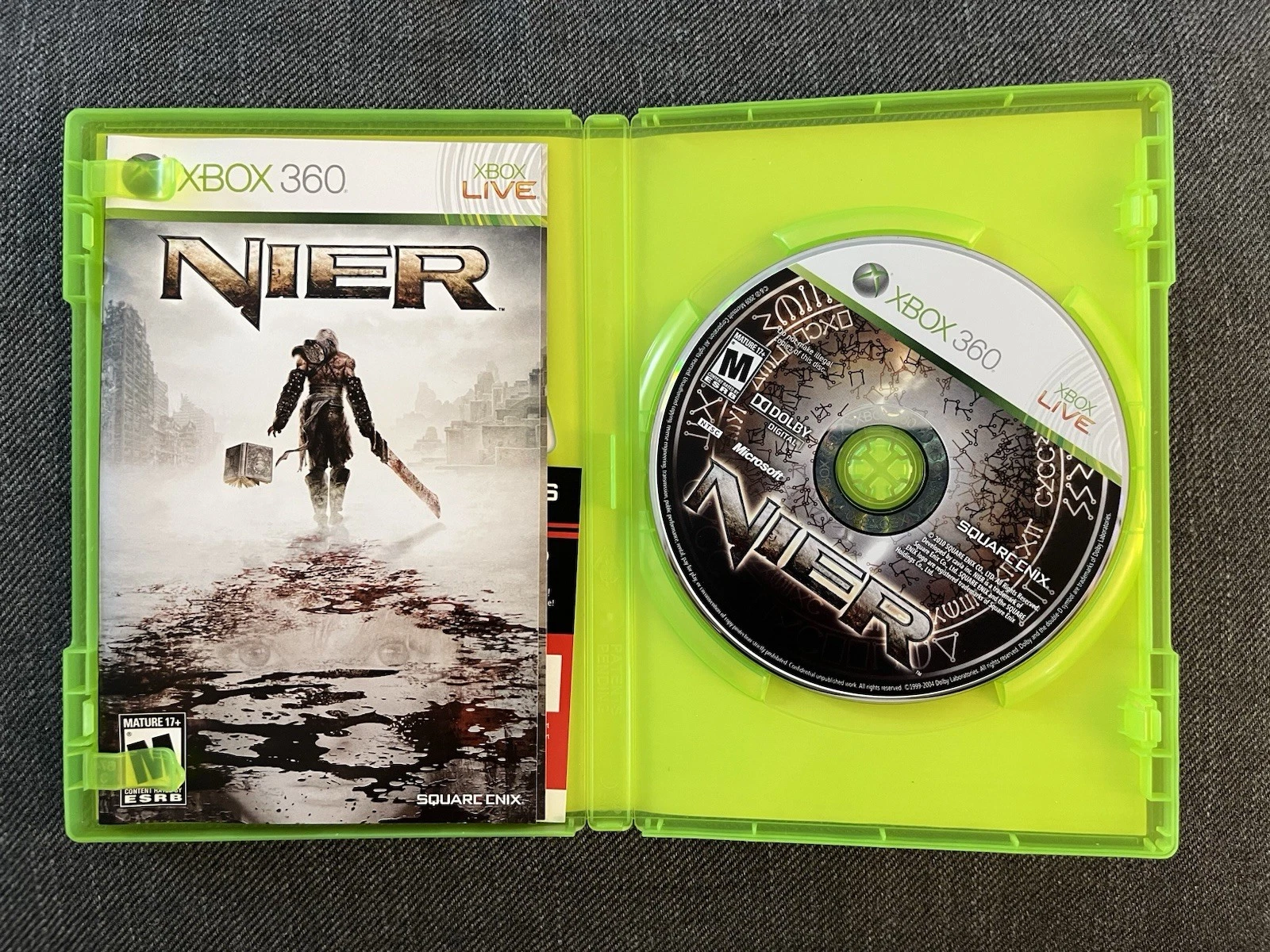 Nier (Xbox 360, 2010) CIB Complete w/ Manual Tested & Working - photo 2