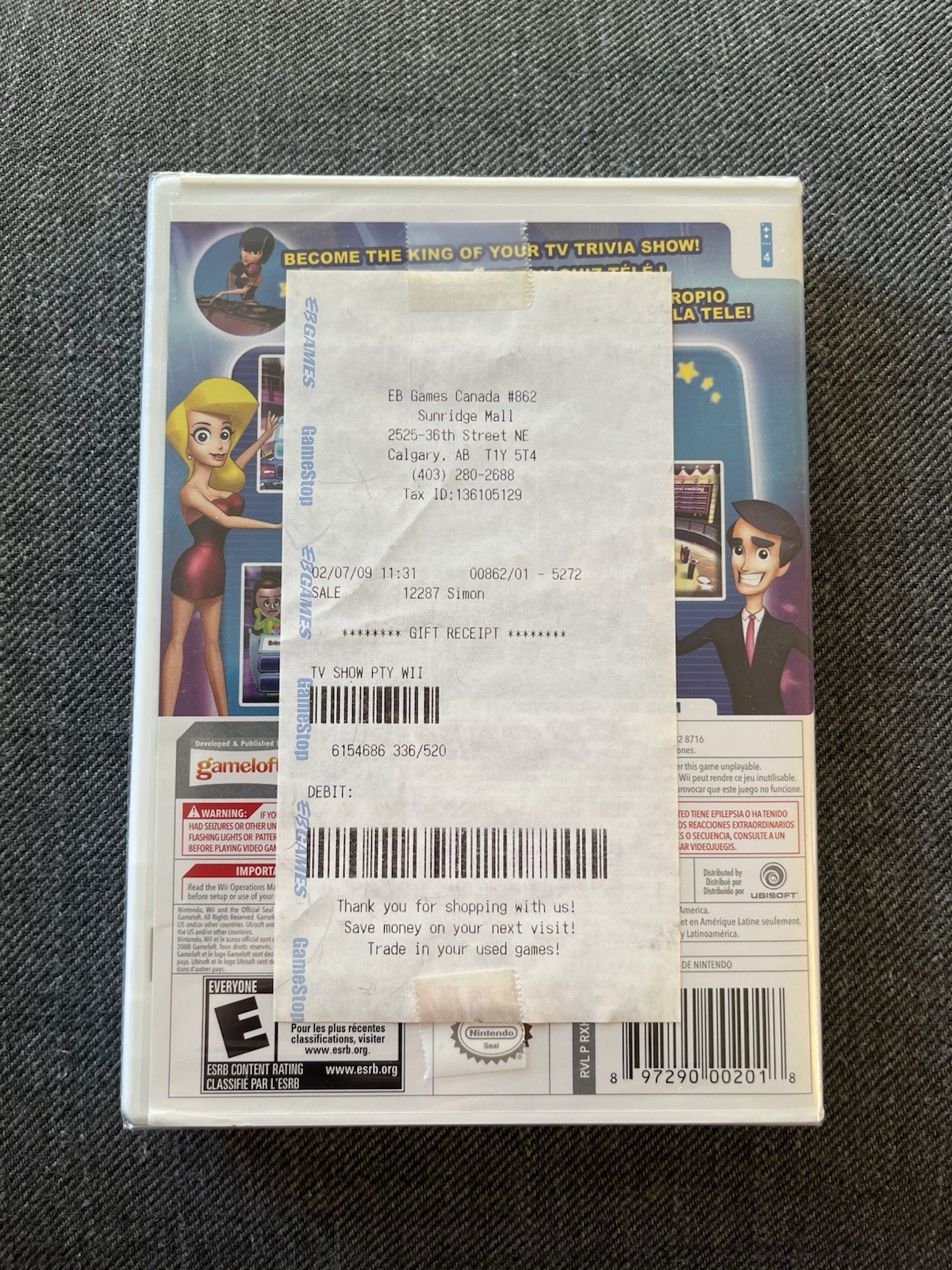TV Show King Party (Nintendo Wii, 2008) New & Sealed - photo 2