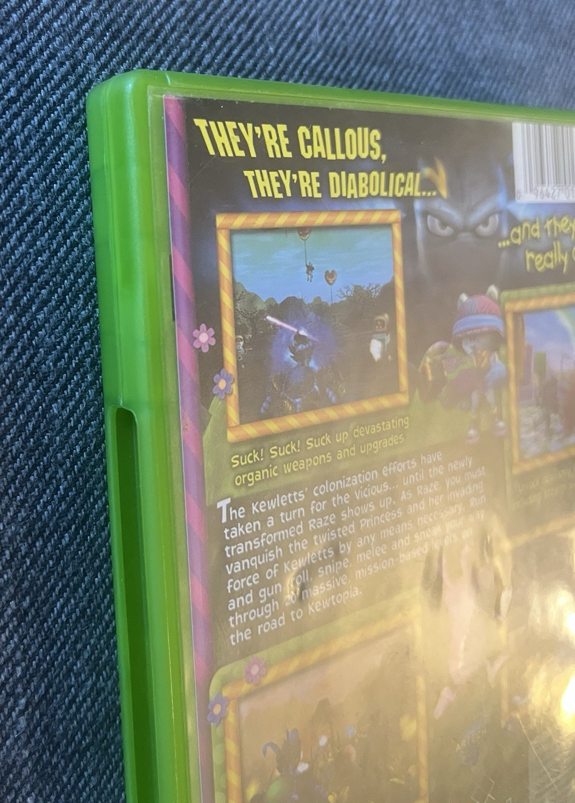 Raze's Hell (Microsoft Xbox, 2005) CIB, Original Label, OG Xbox - photo 5