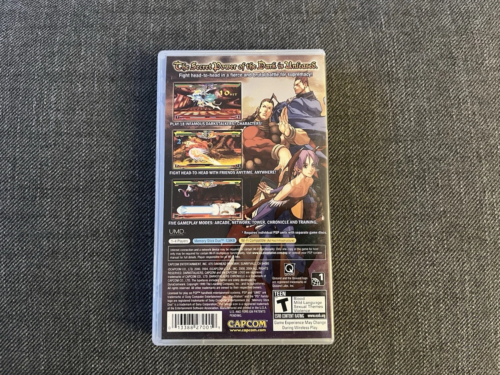 Darkstalkers Chronicle: The Chaos Tower (PSP, 2005) Complete w/ - photo 4