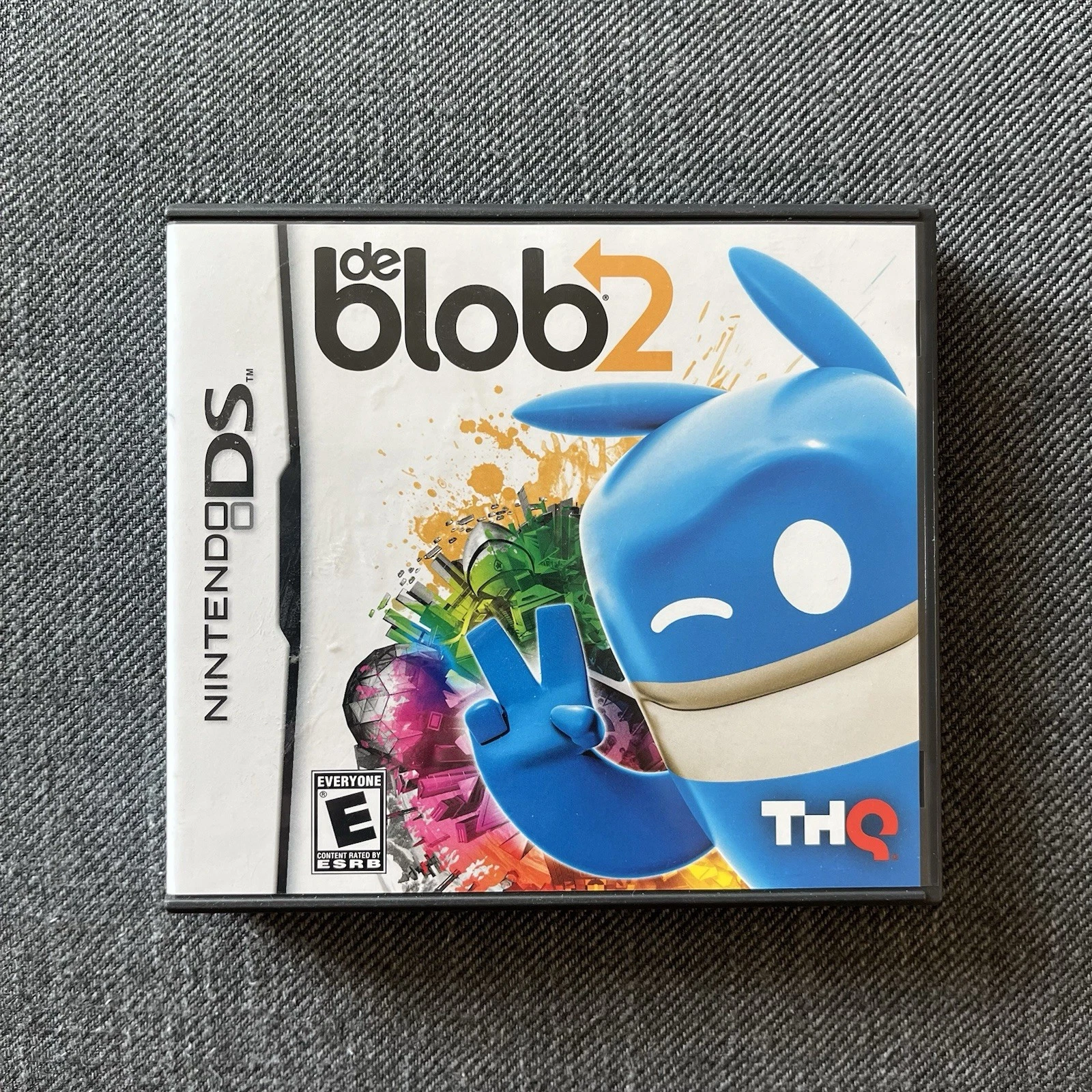 De Blob 2 (Nintendo DS, 2011) Complete Game