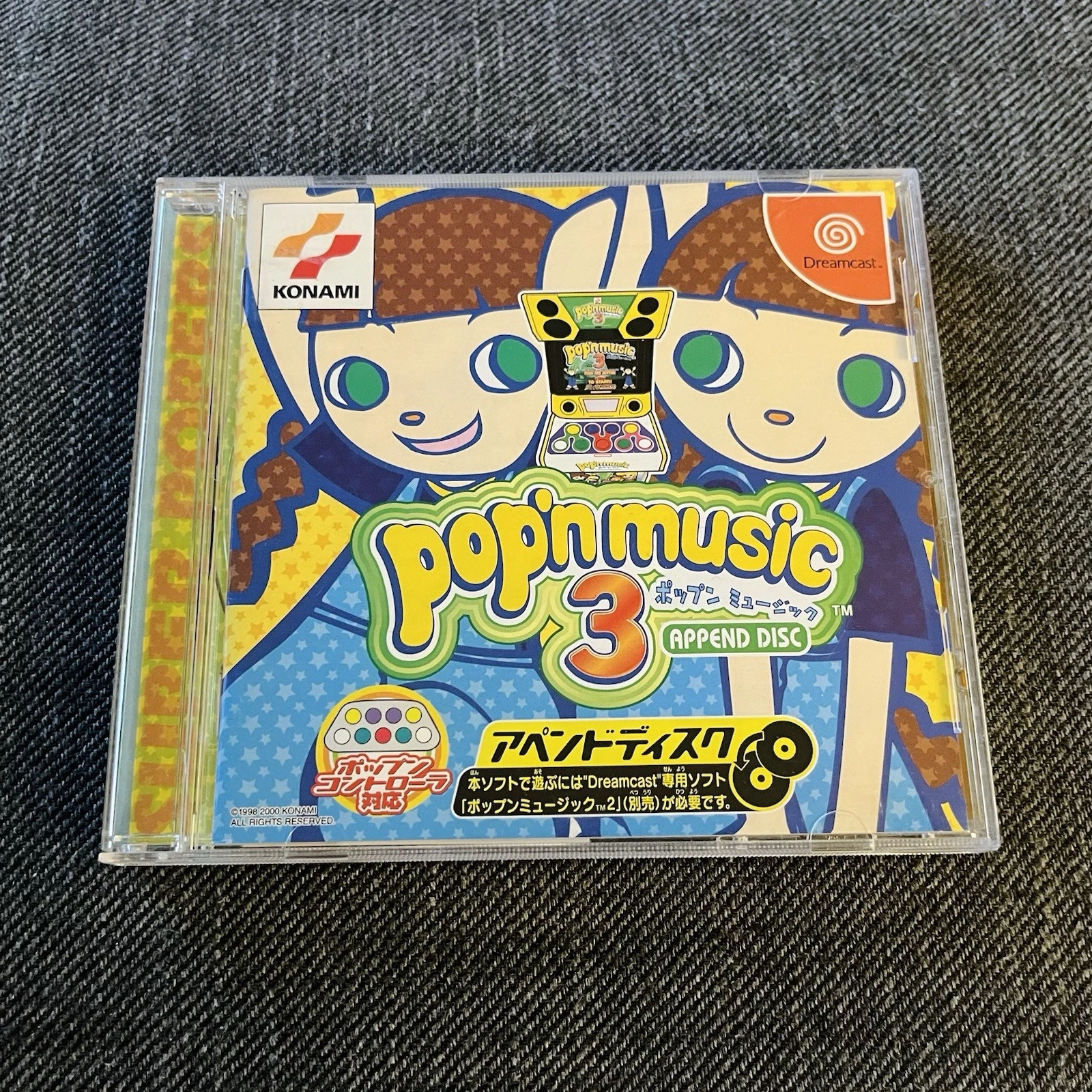 Pop'n Music 3 Append Disc Dreamcast Game w/ Spine Card (Japan) - photo 2