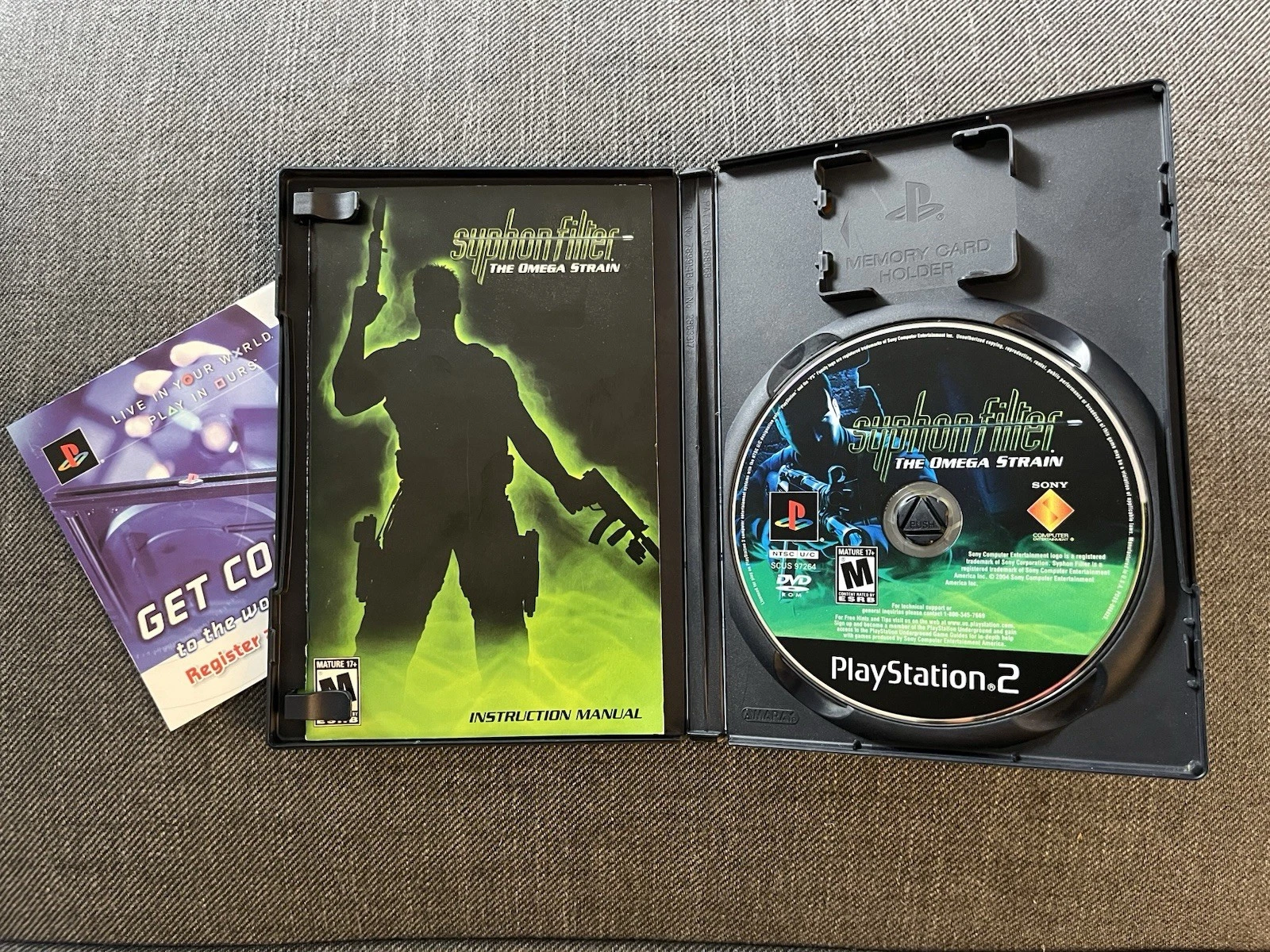 Syphon Filter: The Omega Strain (PS2) Complete w/ Slip - Tested - photo 2