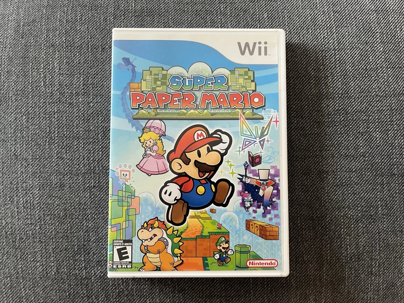 Super Paper Mario (Nintendo Wii 2007) CIB