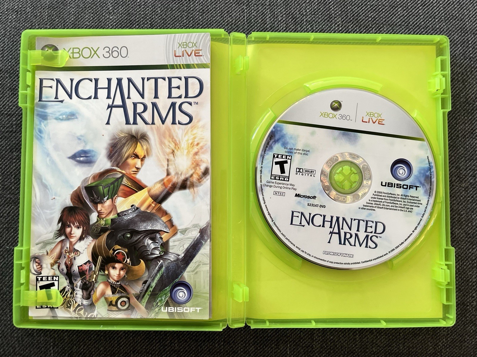 Enchanted Arms (Xbox 360) CIB Complete W/ Manual - photo 2