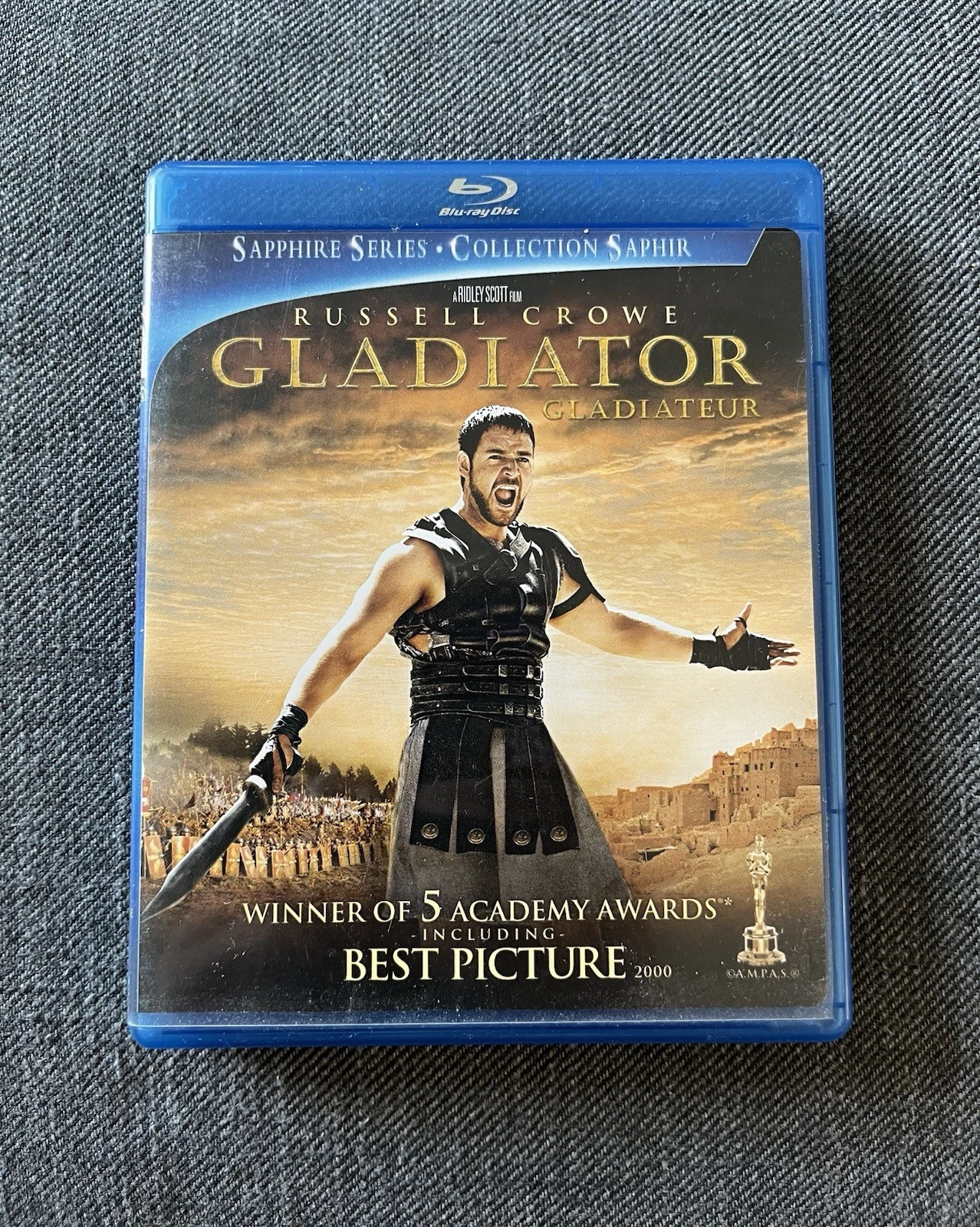 Gladiator (Blu-ray Disc, 2013, Canadian) - Complete