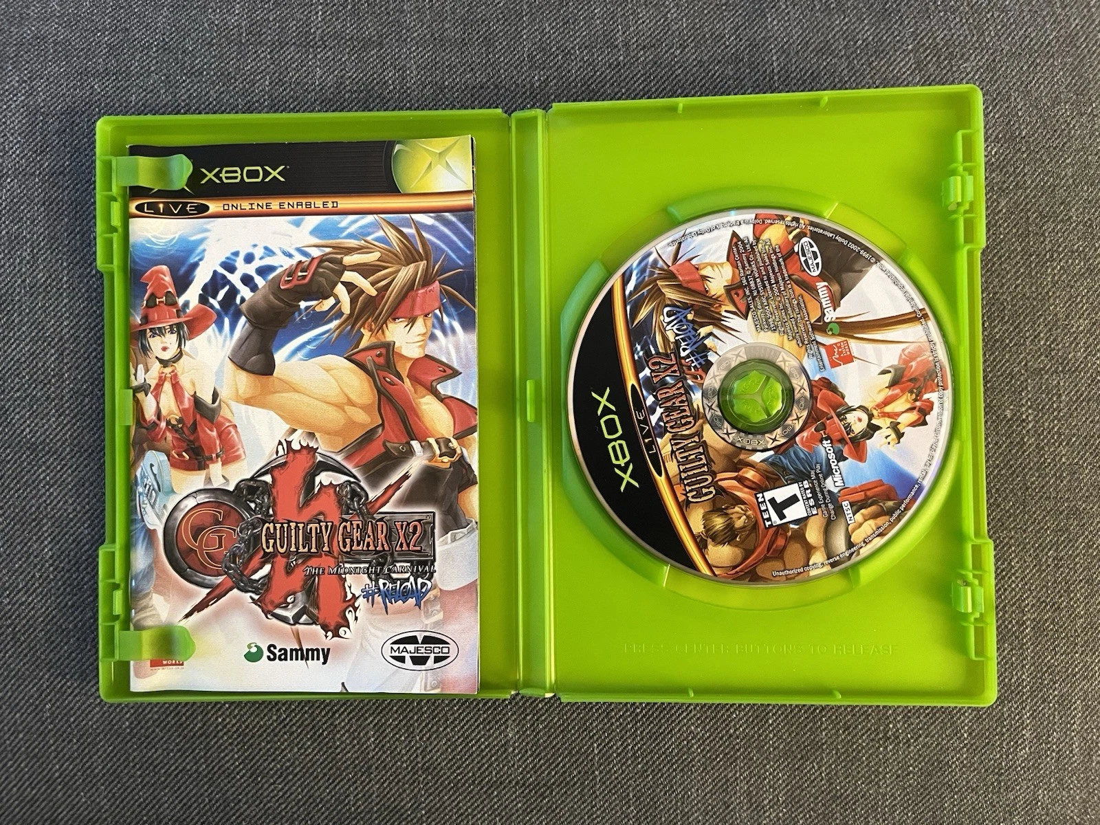 Guilty Gear X2: Midnight Carnival #Reload (Xbox, 2004) Complete - photo 2