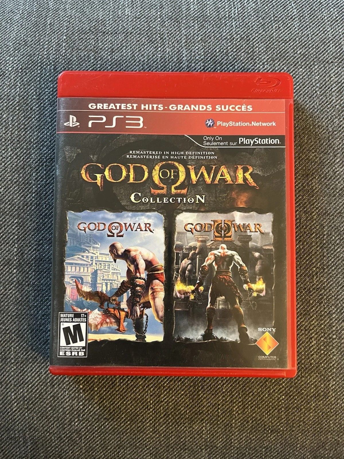God of War Collection PS3 Greatest Hits Complete Tested
