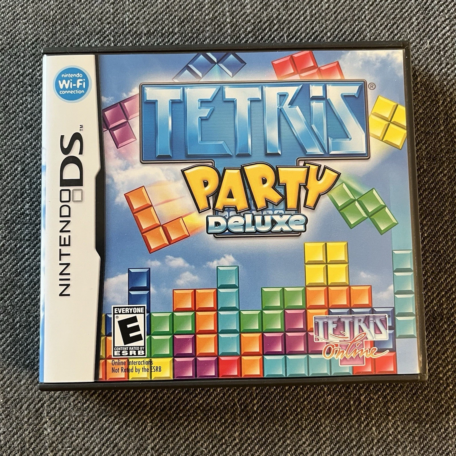 Tetris Party Deluxe Nintendo DS 2010 Complete CIB Tested Clean