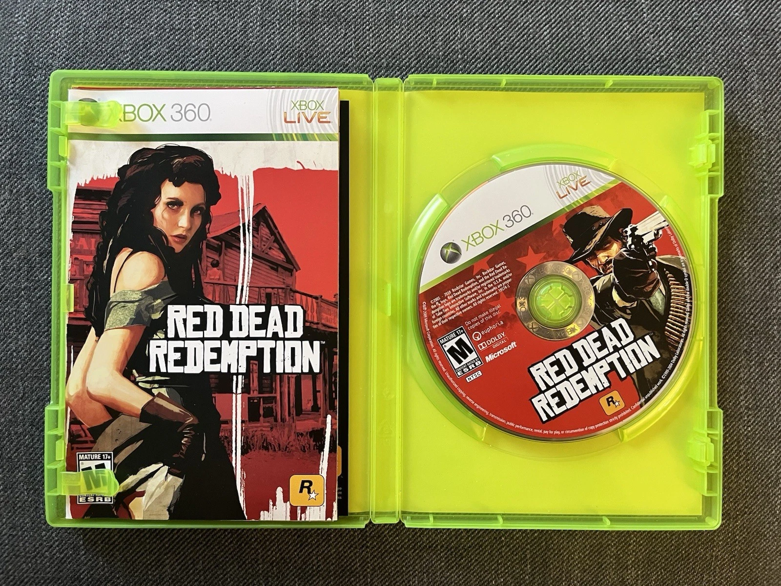 Red Dead Redemption Xbox 360 w/ Map & Manual - photo 2