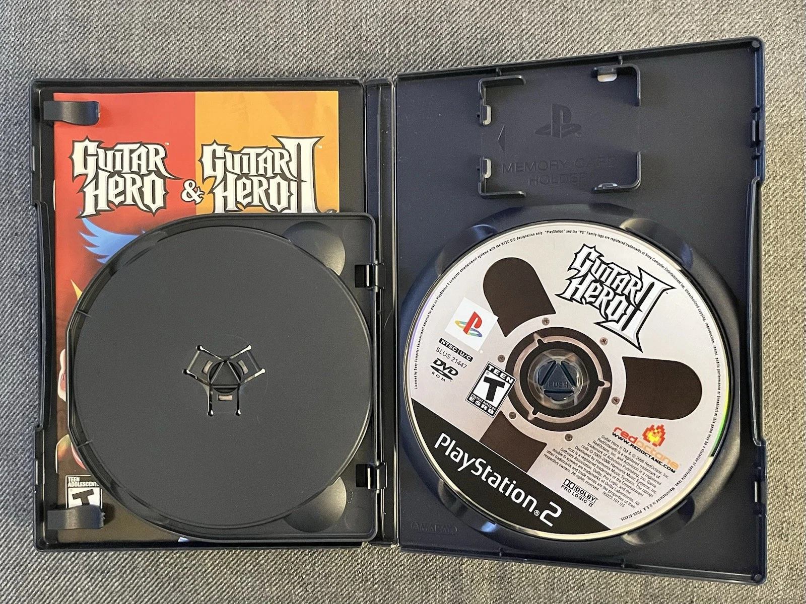 Guitar Hero & Guitar Hero II Dual Pack - PS2 - Complete CIB - photo 4