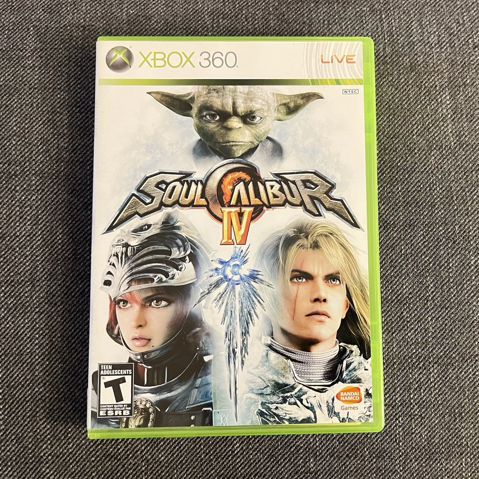 Soul Calibur IV 4 Xbox 360 (2008) CIB - Tested