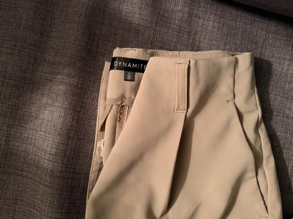 Soft olive green pants - photo 2