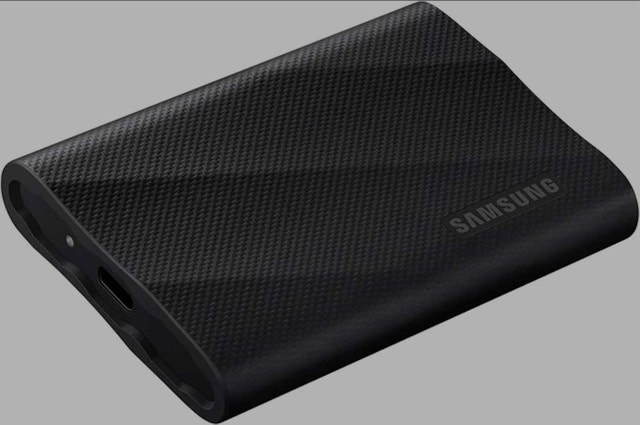 SAMSUNG T9 2TB Portable SSD, USB 3.2 Gen. 2x2, Black - photo 2
