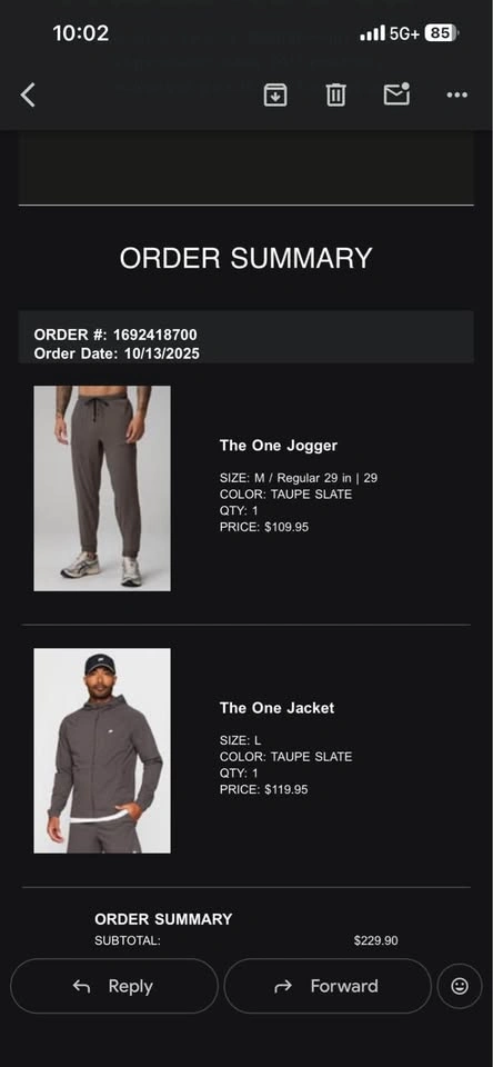 Fabletics The One Jogger - Size Medium - photo 2