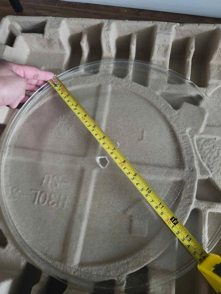 🍽️ Glass Microwave Turntable Plate (14”) – $15 - photo 2