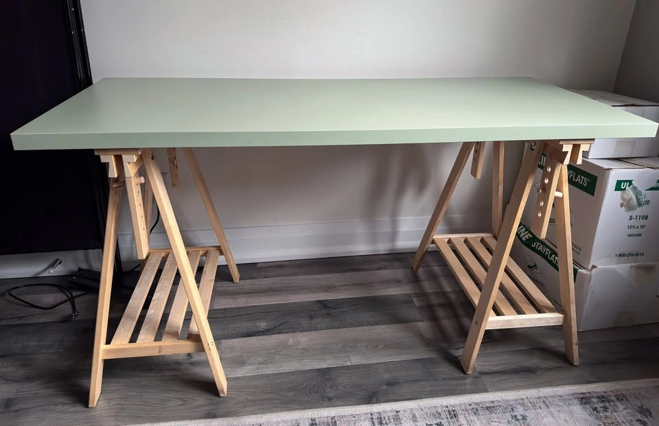 IKEA Drafting Table - Sage/Light Green - photo 2