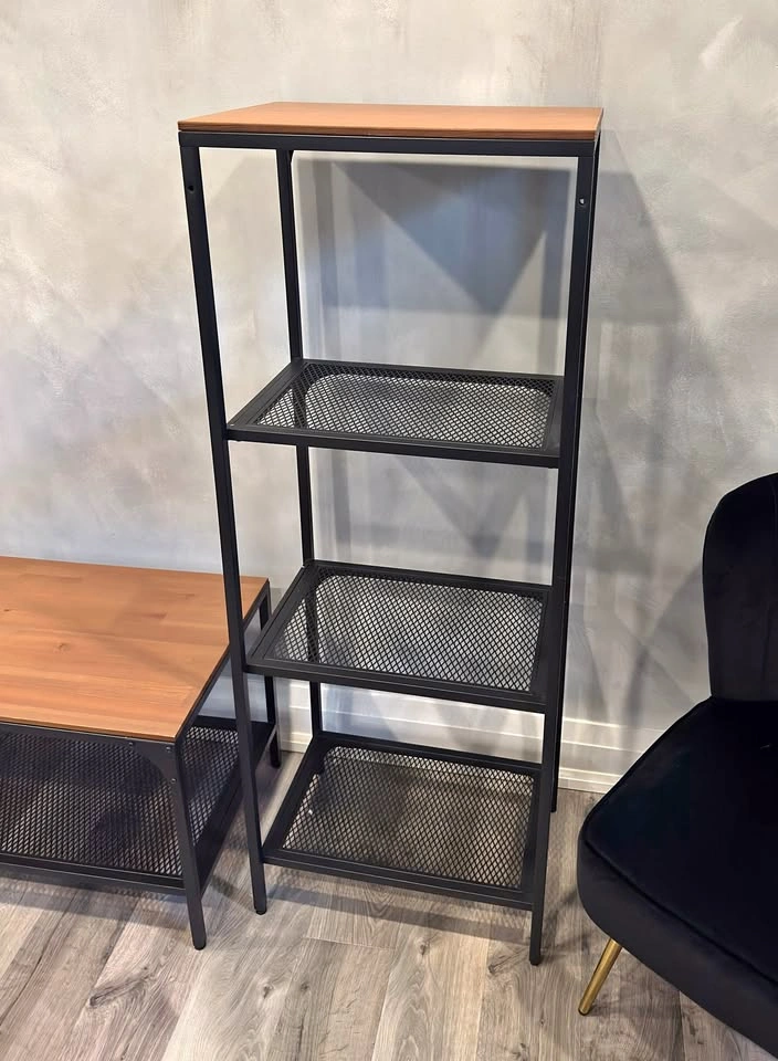 IKEA FJÄLLBO Shelf Unit, Black - 2 available