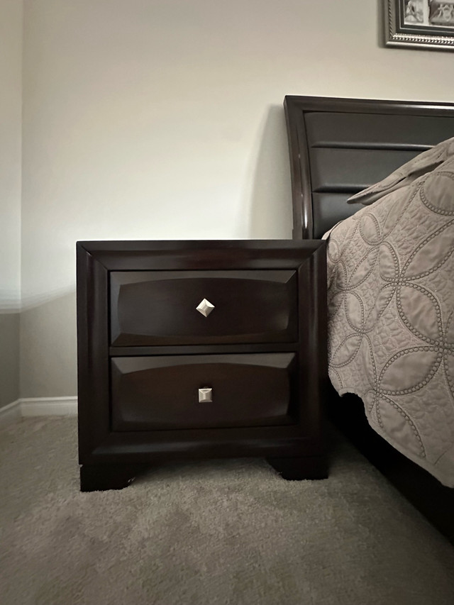 Bed Frame with Mattress & Bedside Table - photo 5
