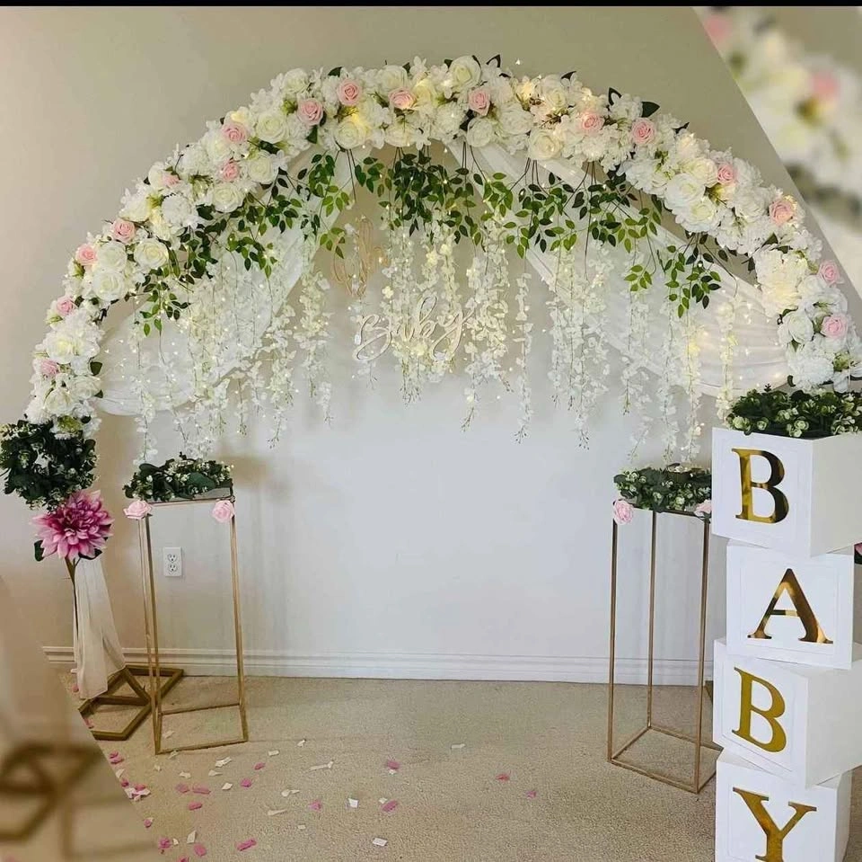 Event Decor - Arch, Drapes, Lights, Flowers for Parties - photo 2