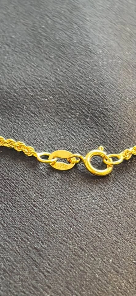 18K Gold Rope Chain – 20 inches - photo 3