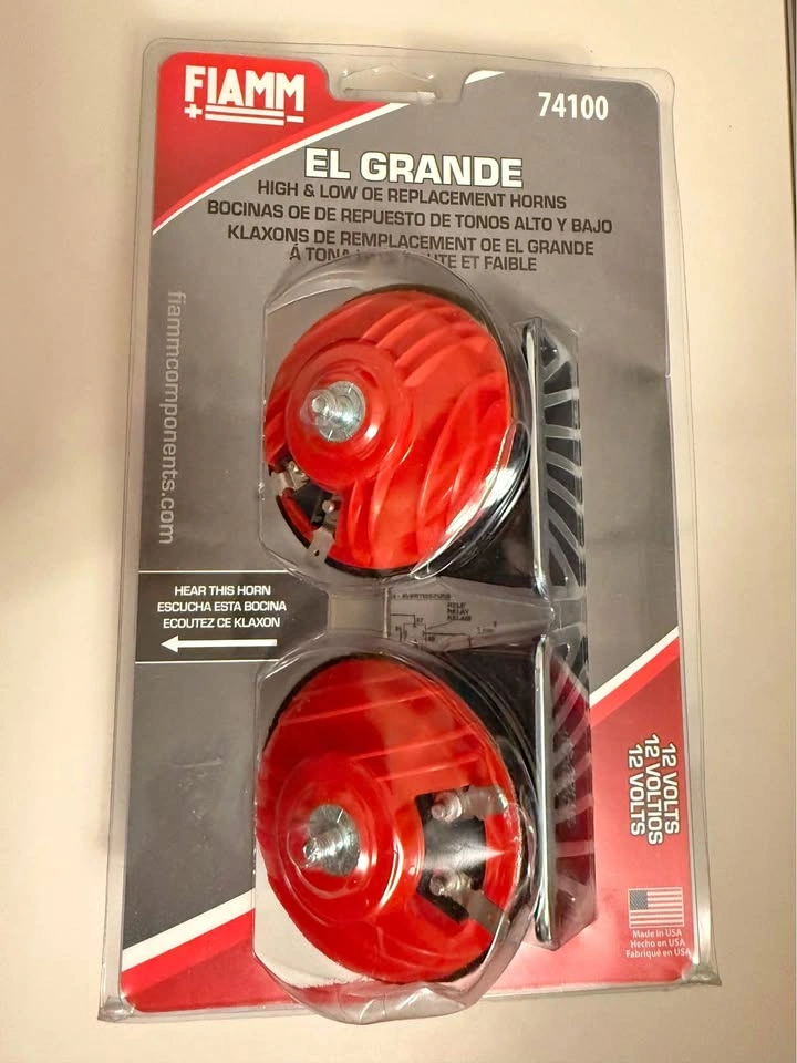 FIAMM El Grande High & Low OE Replacement Horns 74100