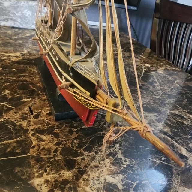 Model Ship Cutty Sark Tea Clipper 1869 Vintage - photo 5