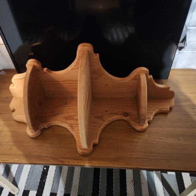 Wood Corner Shelf Decor Wall Mount