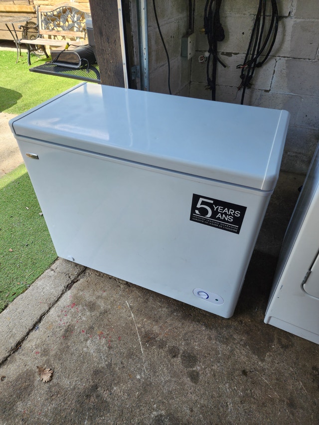 White chest freezer deep freeze Danby Premiere