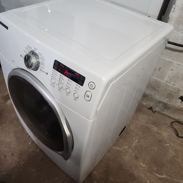 Samsung Electric Dryer Serviced White LCD - photo 5