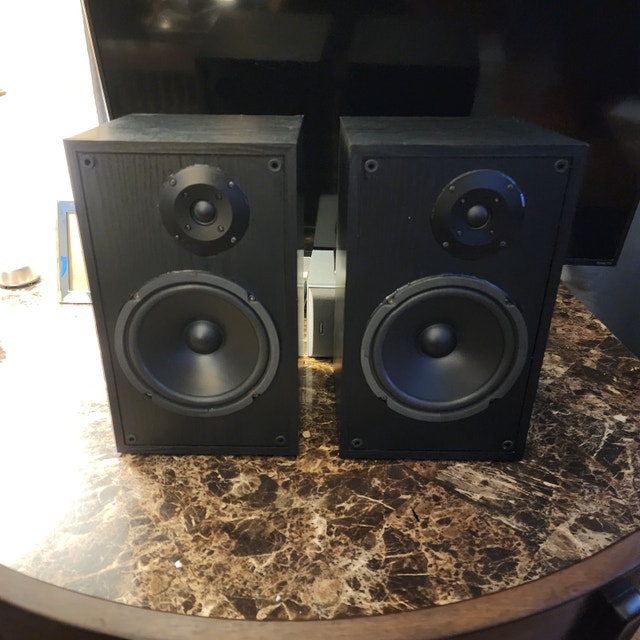 Cerwin-Vega LS-8 Black 8 Ohm 2-Way Loudspeakers