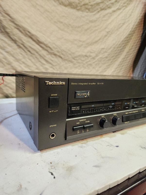 Technics Amplifier Receiver Class A SU-V76 - photo 3