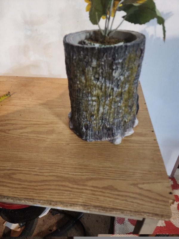 Bear Welcome Plant Stand Flower Pot - photo 4