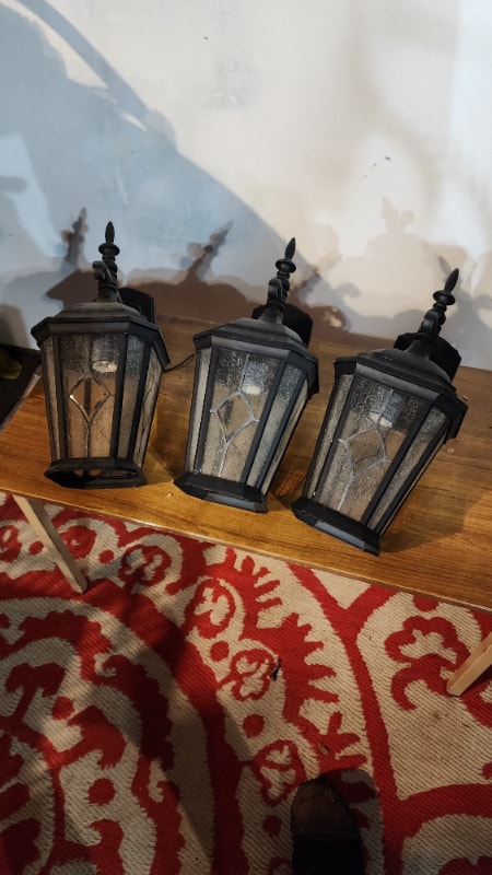 3 Outside Porch Lights
