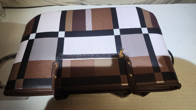 Purse Carry Bag - Brown, Black, White, Coffee - photo 2