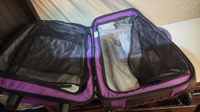 Oakley Purple Luggage Roller Carry-On Bag - photo 5
