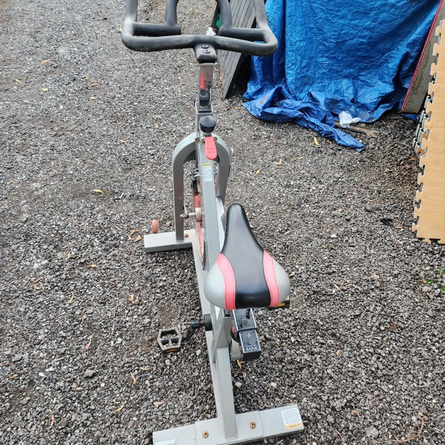 Sunny bike Exercise bicycle pedaling machine red gray - photo 2